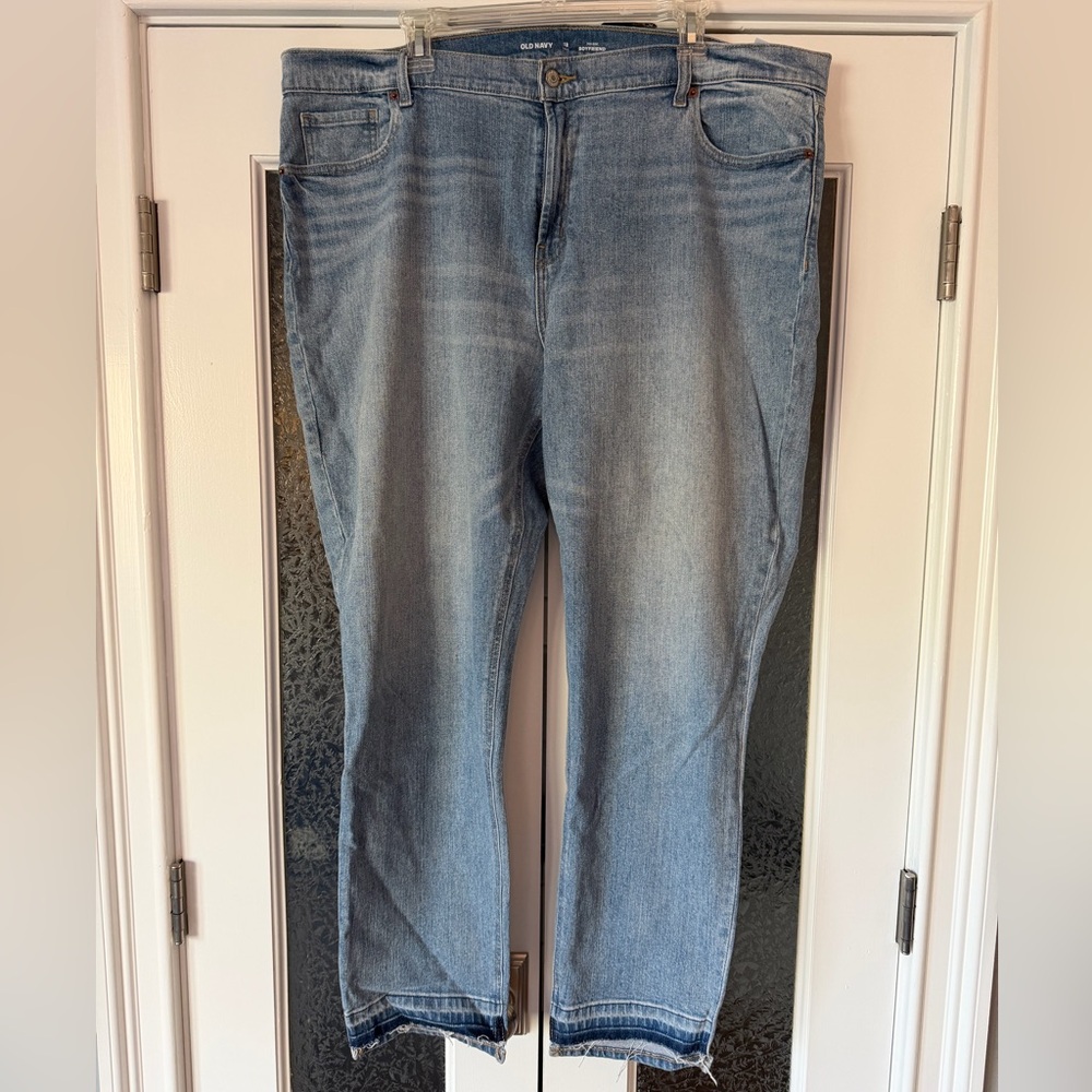 Old Navy Mid Rise Tall Boyfriend Jeans